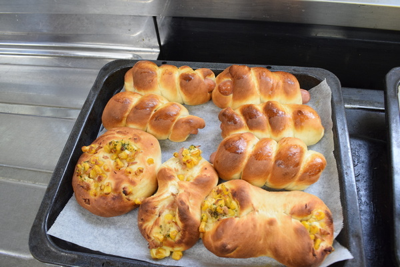 【調理実習】パンを焼いてみました！