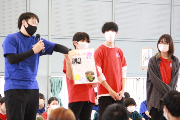 【行事】新入生歓迎会（対面式）を行いました